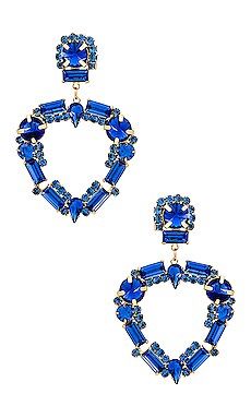 8 Other Reasons Love Me Earrings in Indigo from Revolve.com | Revolve Clothing (Global)