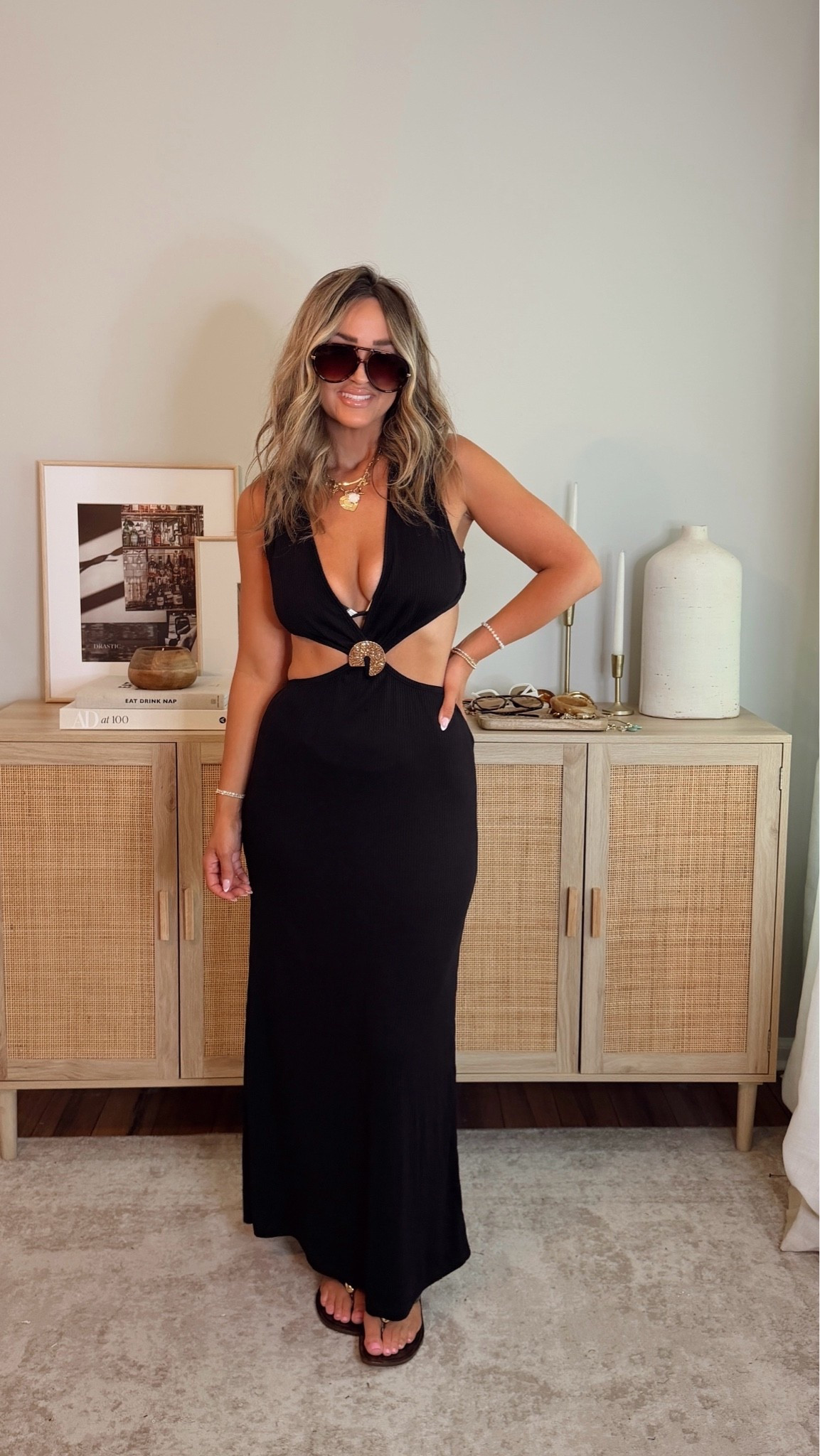 summer vacay  swim haul 👙 15% off with $70+ with code LC15 // love this dress im in a size M. the cut out + gold details so good!  swimwear, spring break, vacation @Cupshe

#LTKSwim #LTKootd