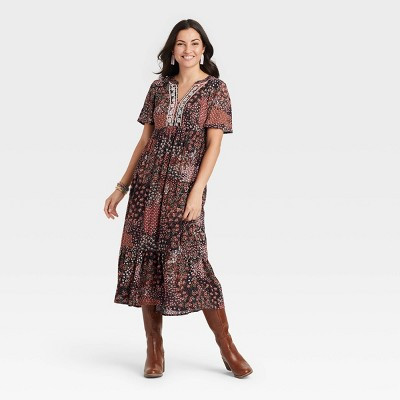 Women's Short Sleeve Dress - Knox Rose™ | Target
