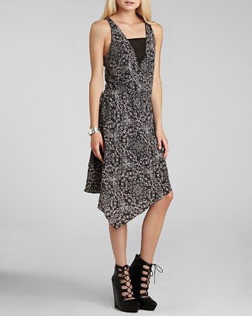 BCBGeneration Dress Asymmetric Printed | Bloomingdale's (US)