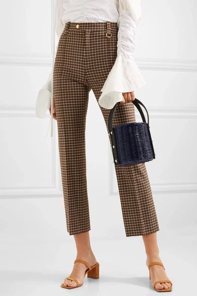 Quan rattan and leather bucket bag | NET-A-PORTER (US)