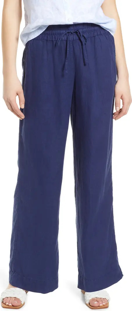 Two Palms High Waist Linen Pants | Nordstrom