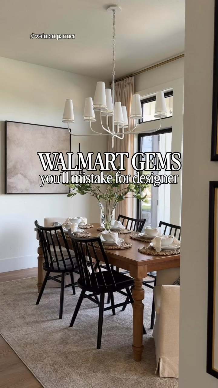 Here is proof that @walmart is really doing the most 🤩 and you don’t need to spend thousands to have designer look and feel in your home! 👏🏻 These are affordable, high quality finds that blew me away! Don’t wait though, they are back in stock and there is a high sellout risk on these items!

#LTKHome