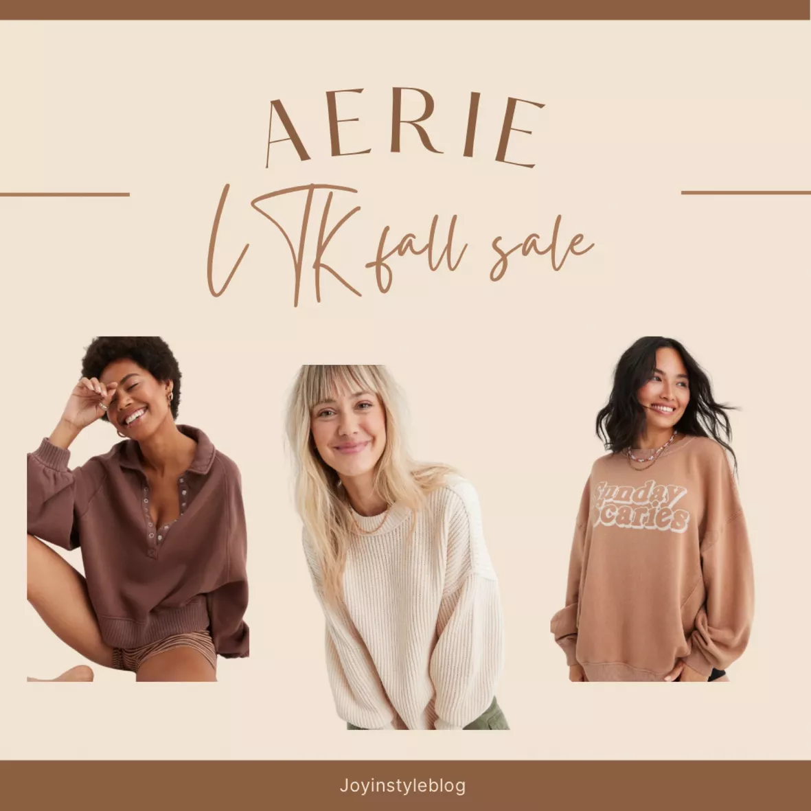 Aerie Quarter Snap Sweatshirt