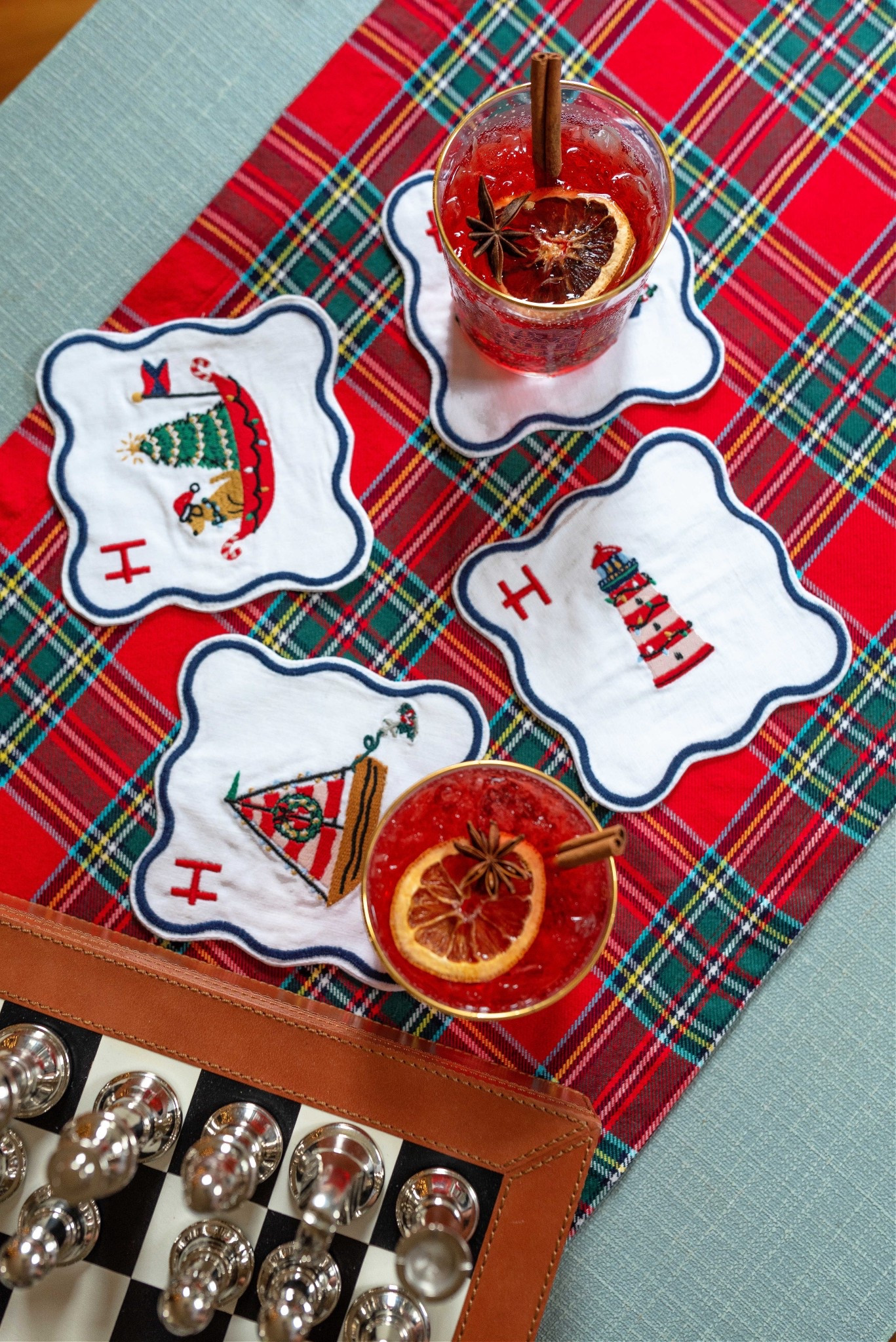 Hostess gift 🎁 cute boat parade coastal Christmas cocktail napkins

#LTKHoliday #LTKGiftGuide #LTKOver40