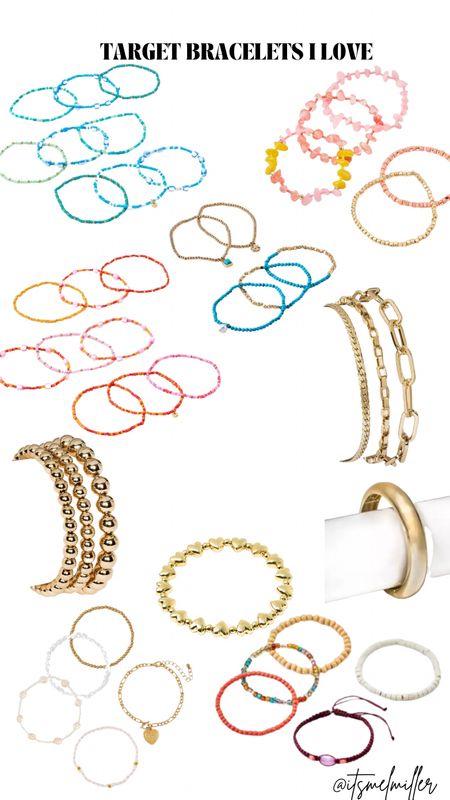 Target bracelets 