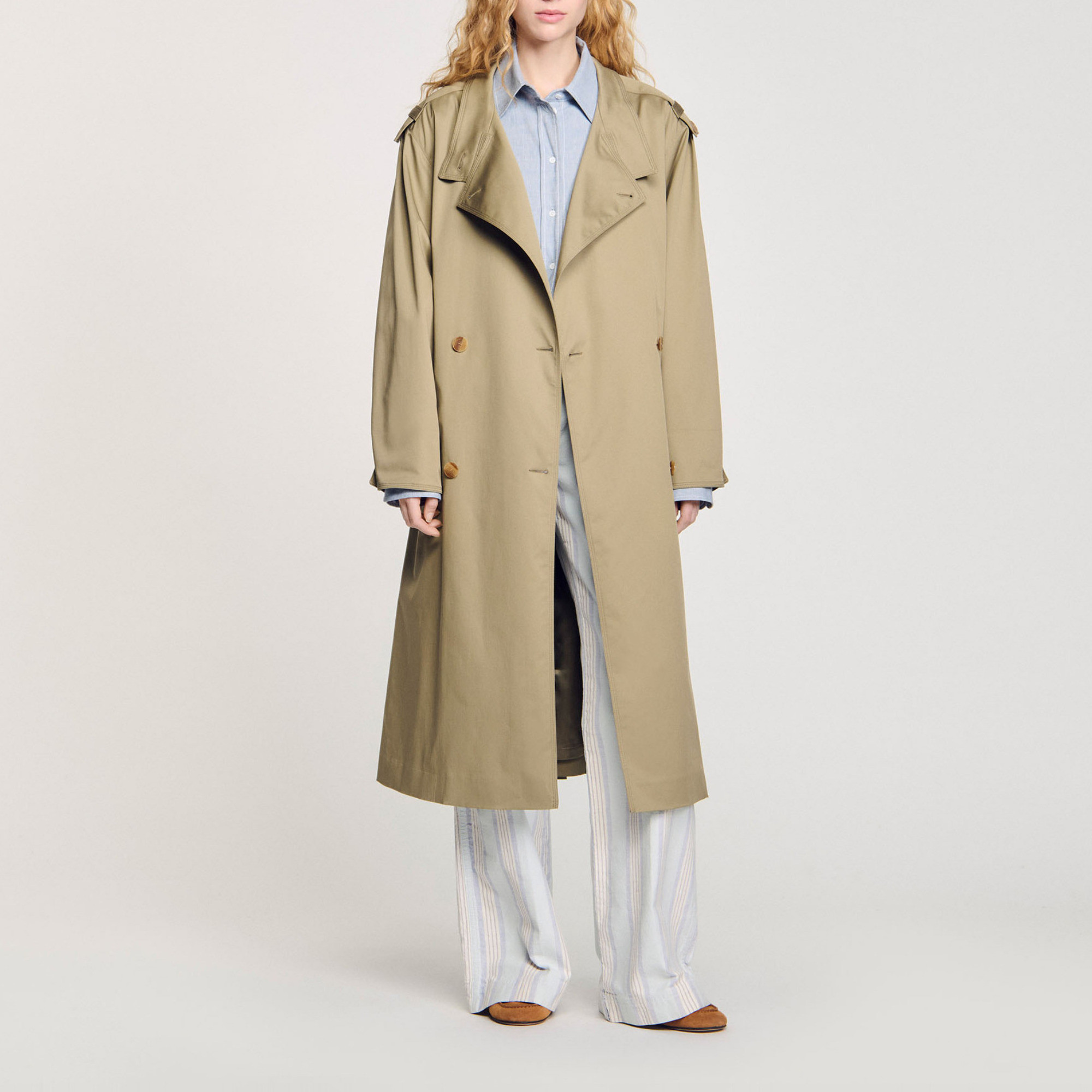 Belted trench coat | Sandro US | Sandro-Paris US