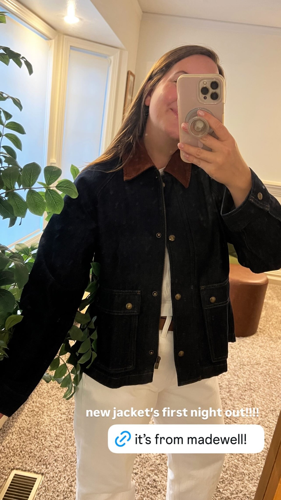 new jacket’s first night out!!!!