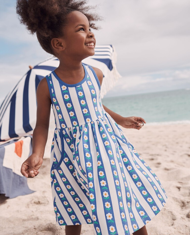 Racerback Skater Dress with Pockets | Hanna Andersson