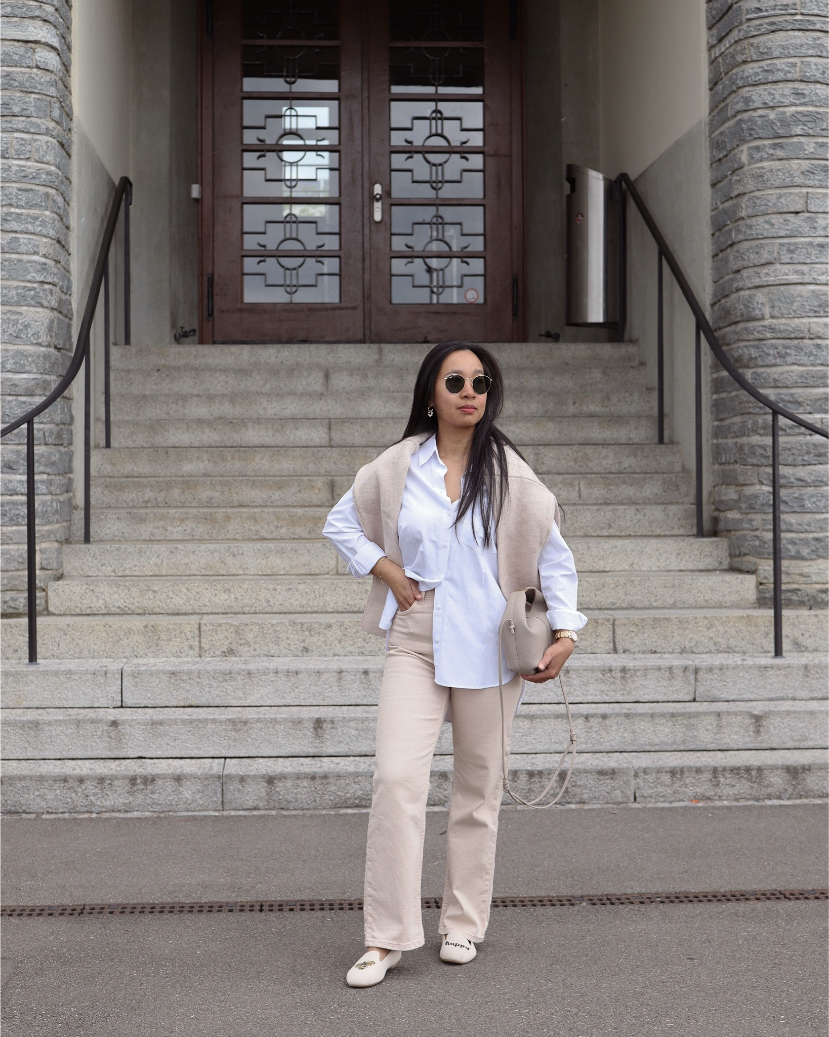Cream Spring Outfit

#LTKOver40 #LTKWorkwear #LTKPetite
