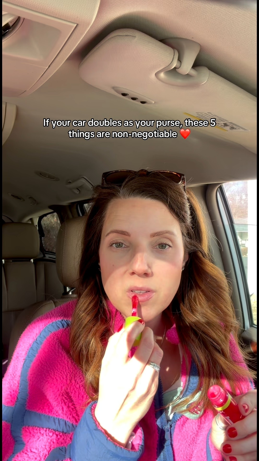 5 Amazon finds that live in my car as a mom!

Lipgloss
Phone mount
Goodr Sunglasses
Key Ring 
Hand Sanitizer 




#LTKmomlife #LTKTravel