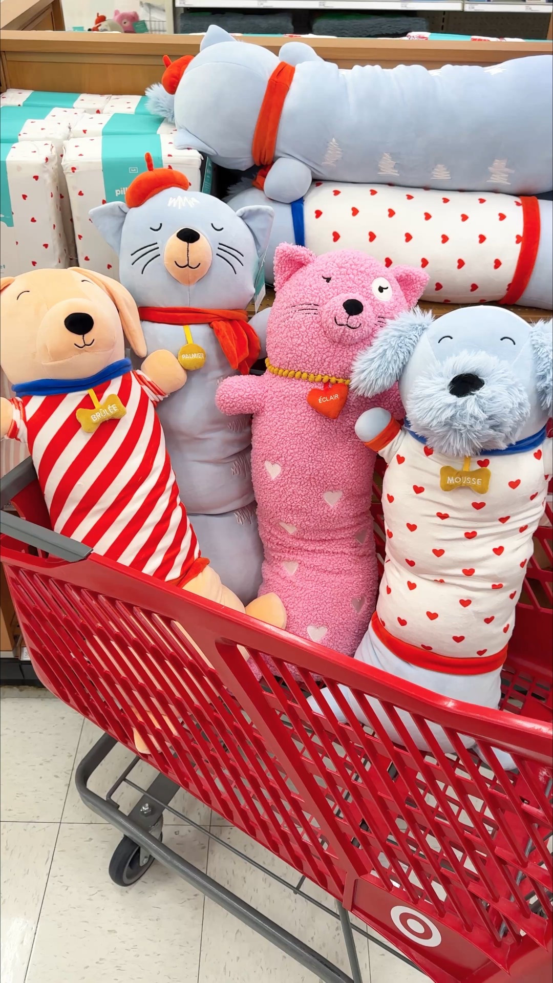 Target Pillowfort plush, Pillowfort weighted plush, target Valentine’s Day, Pillowfort patisserie, target kids, target favorites, target haul, target must haves, target run, target finds 

Pillowfort has the cutest new patisserie collection and the plushes are so adorable!!😍🐶🎀🥐 the large ones are weighted plushes! 

#LTKHome #LTKKids #LTKValentine