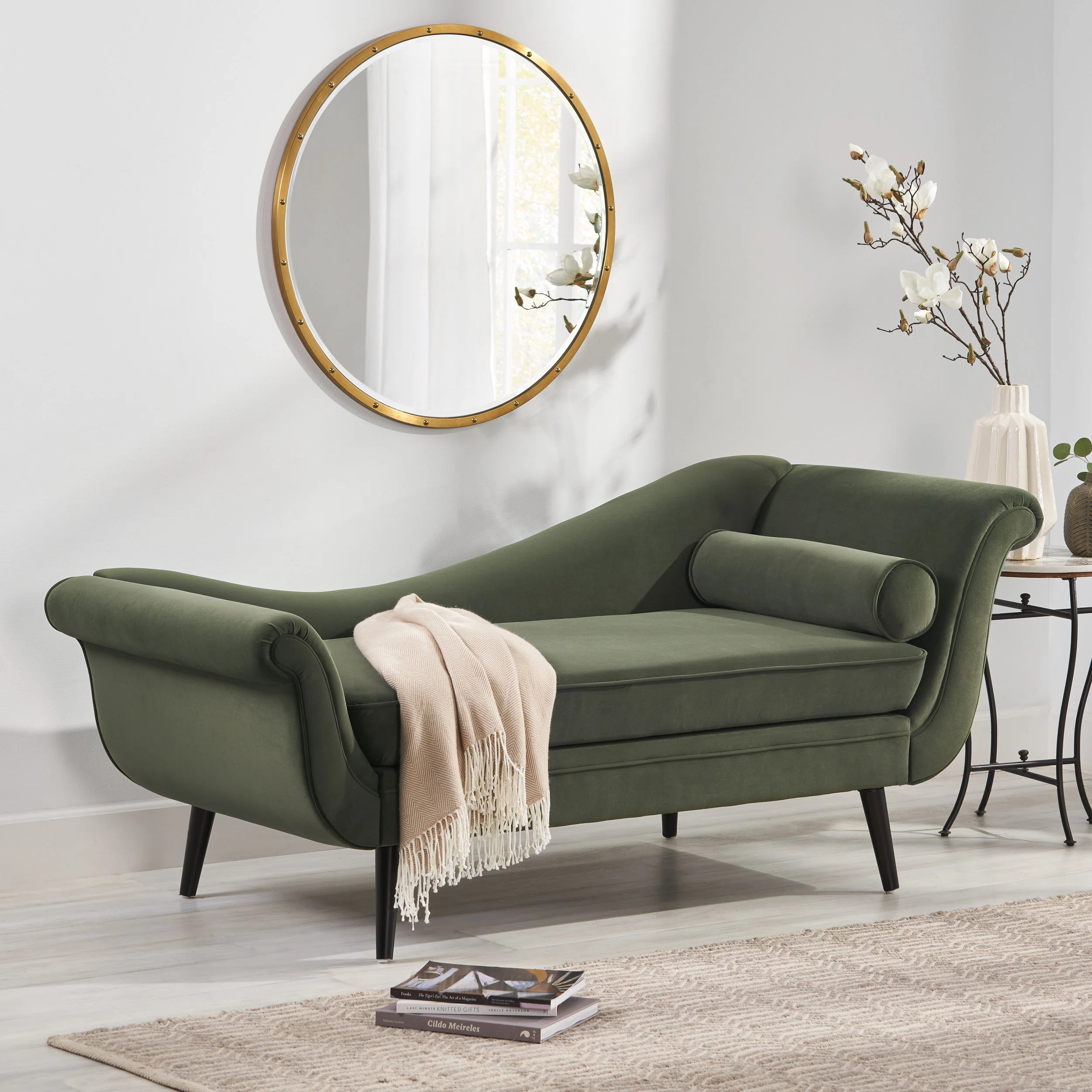 Velvet Chaise Lounge | Wayfair North America