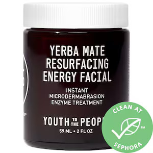 Yerba Mate Resurfacing + Exfoliating Energy Facial with Enzymes - Youth To The People | Sephora | Sephora (US)