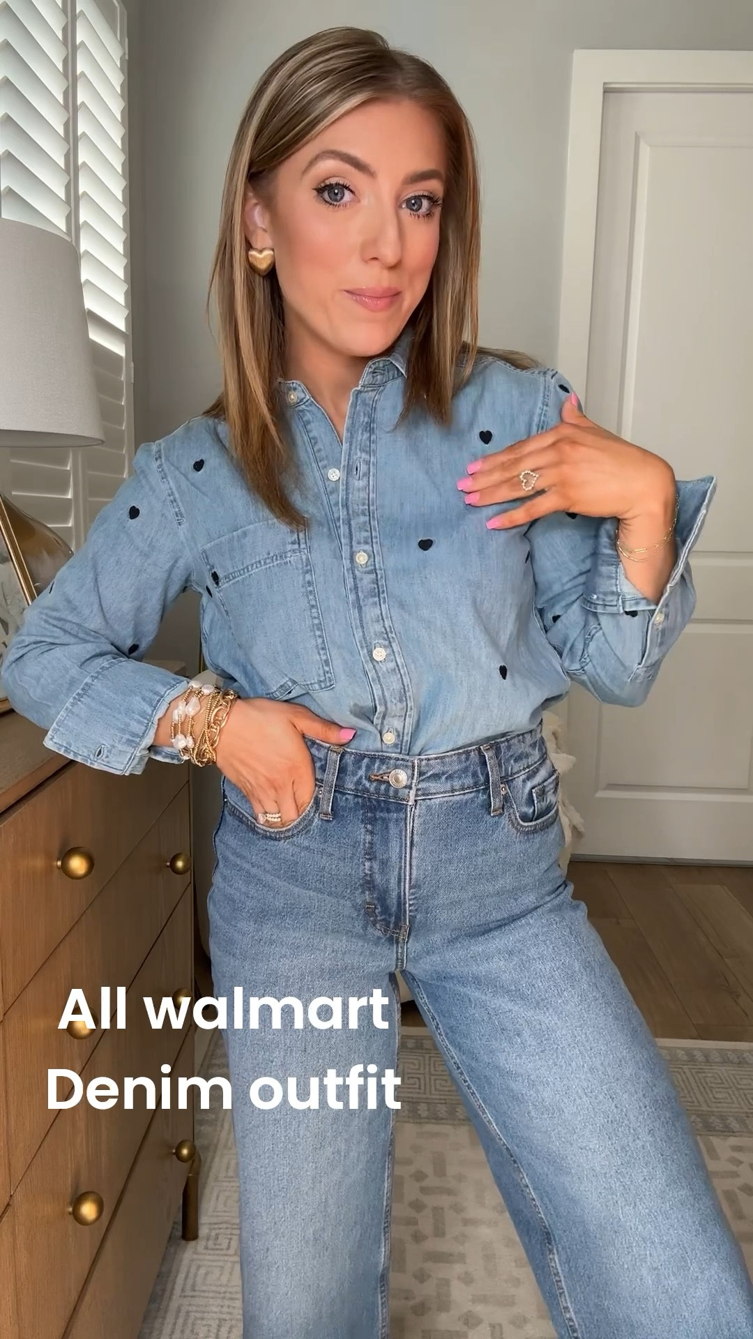 Two looks, one store — and proof that Walmart fashion finds never miss 💙❤️ These outfits are head-to-toe Walmart and such a great mix of everyday classics with fun, standout details. I love how easy these are to dress up or down — perfect for school drop-off, casual workdays, weekend plans, or running errands in style.

The denim-on-denim look is a forever favorite — comfy, flattering, and always on trend. And adding the red jacket layer instantly gives it that polished, pulled-together feel for cooler days. These are the kind of affordable outfit ideas that look way more expensive than they are and work for real life.

If you’re searching for Walmart outfit inspo, easy capsule wardrobe pieces, or budget-friendly everyday fashion, these looks are such good ones to save 💫

#walmartfashion #walmartfinds #walmartstyle #affordableoutfits #everydayoutfits #denimstyle #casualchic #budgetstyle #momstyle #lookforless #walmartnewarrivals #styleinspo #falllayering #springoutfits