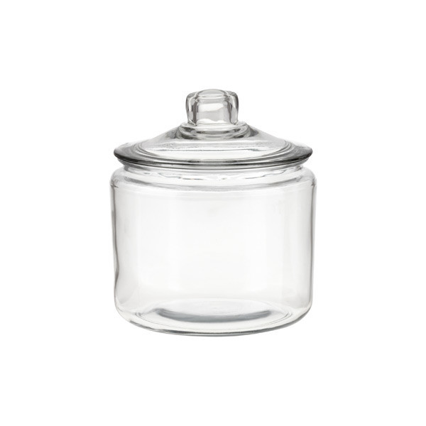 Anchor Hocking Glass Canisters with Glass Lids | The Container Store