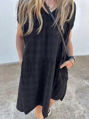 Kai Boxy Gingham Dress | Ascot + Hart