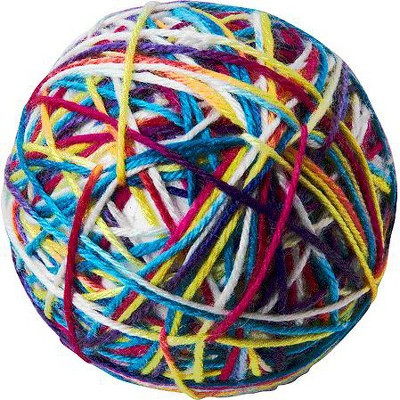 ETHICAL/SPOT Sew Much Fun Yarn Ball Cat Toys - 3.5" (1 pk) | Target