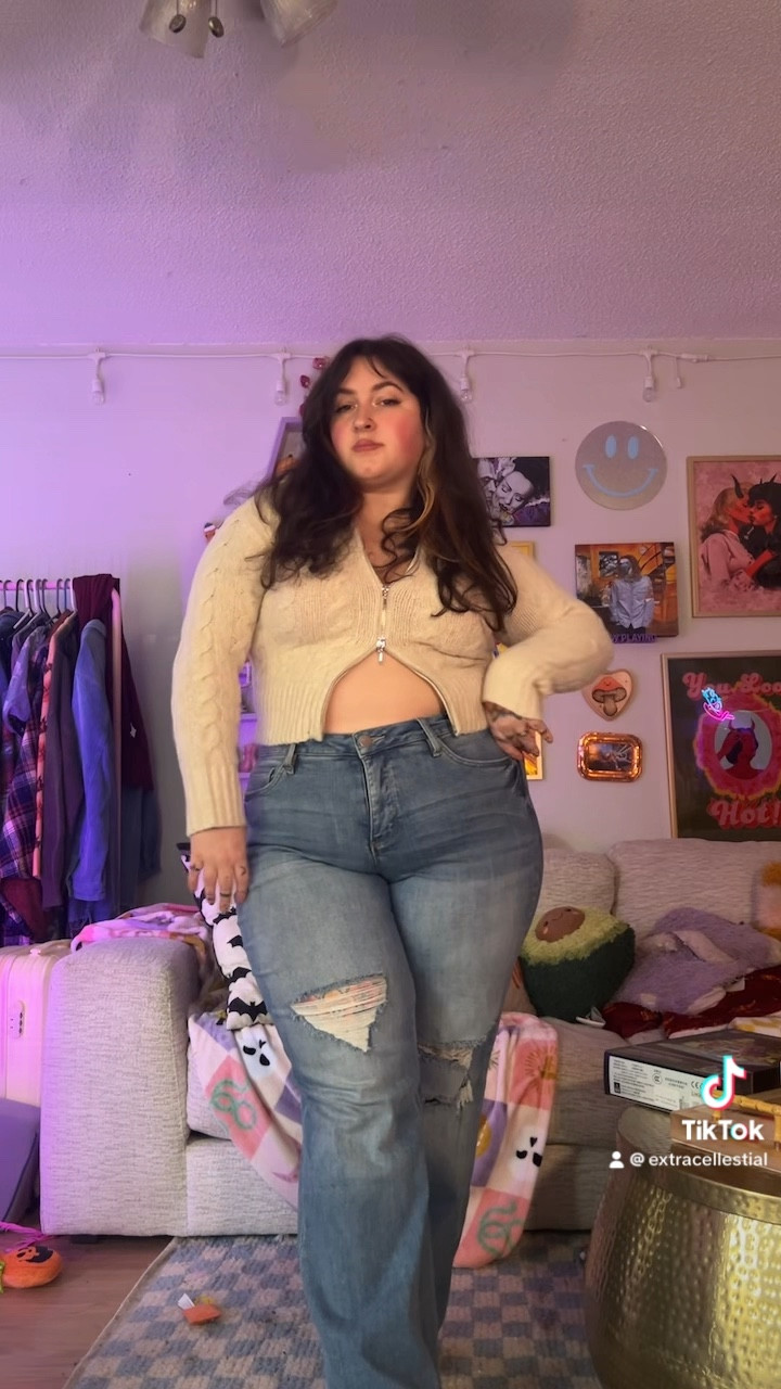 Current favorite outfit. These jeans are an obsession at this point  

#LTKPlusSize #LTKMidsize