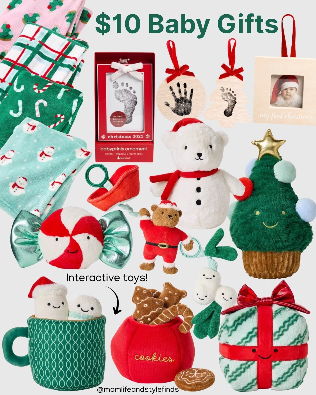 Baby gifts for Christmas & perfect for stocking stuffers!

Baby gift ideas, baby Christmas gifts, baby stocking stuffers, Christmas stuffed animal, Christmas plush, baby Christmas keepsake, newborn keepsake, baby’s first Christmas, Christmas baby blanket

#LTKHoliday #LTKSeasonal #LTKBaby