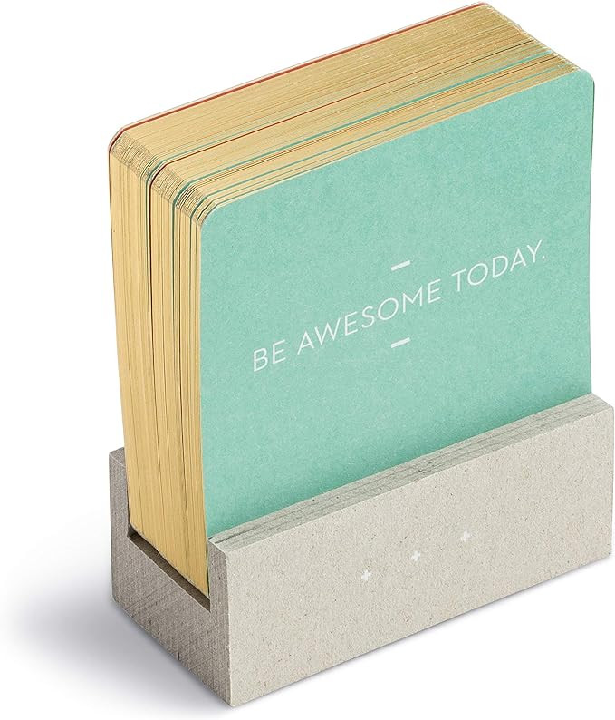 Motto of the Day Card Set by Compendium: 76 unique and inspiring statements with a desktop stand | Amazon (US)