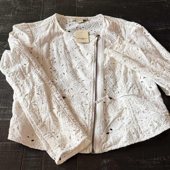 Lucky Brand eyelet moto style jacket | Poshmark
