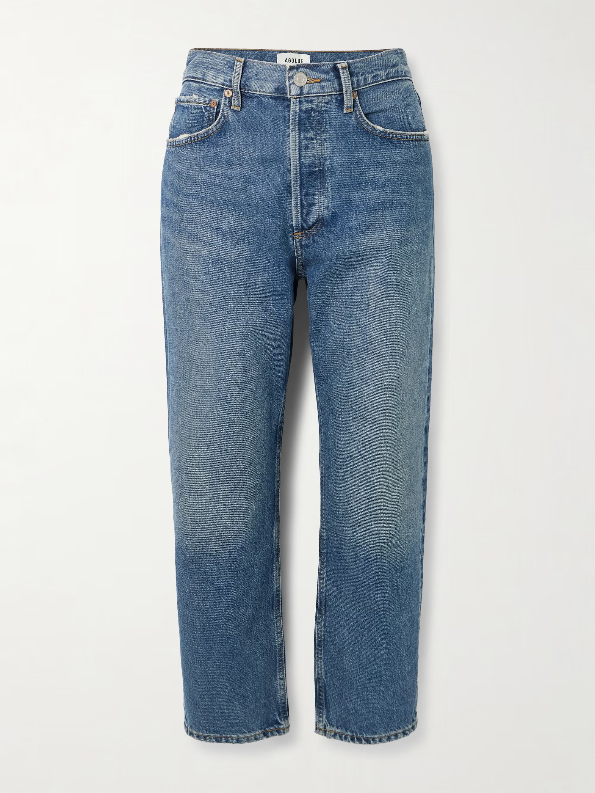 '90s Crop mid-rise straight-leg jeans | NET-A-PORTER (US)