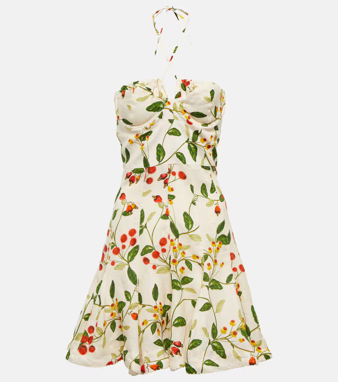 Anturio floral linen minidress | Mytheresa (US/CA)