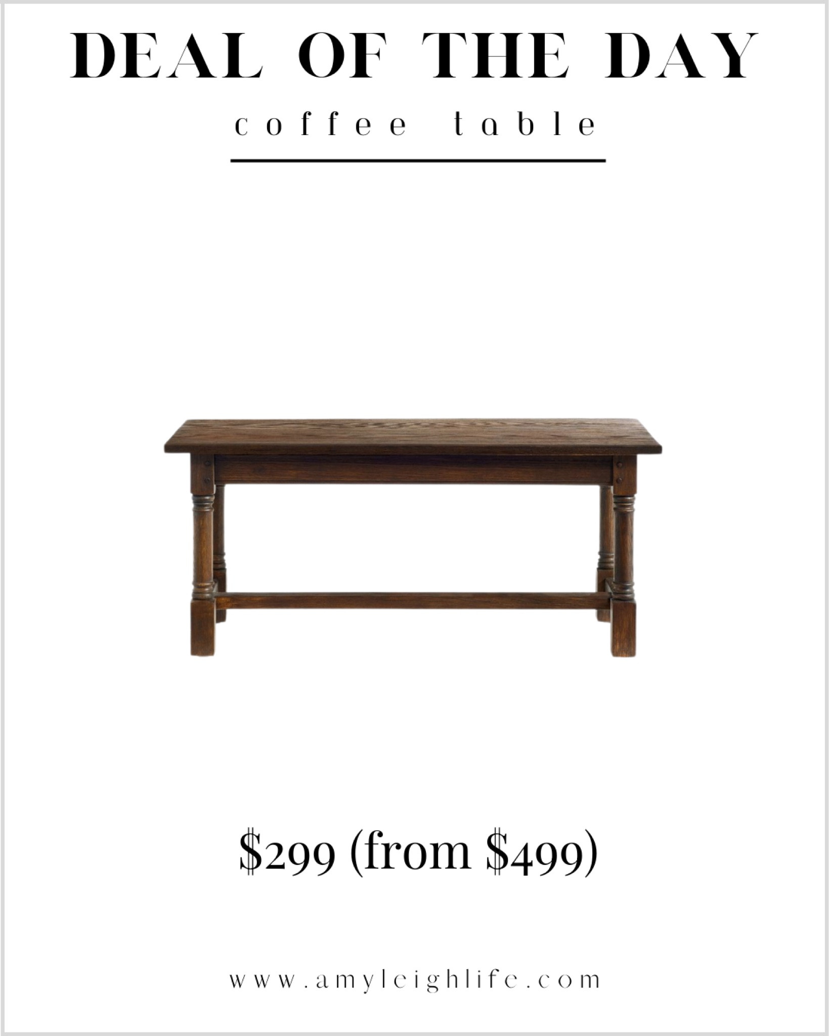 Deal of the day: save $200 on this coffee table!

Wood coffee table, wood coffee tables, coffee table finds, indoor coffee table, patio coffee table, patio furniture, indoor furniture, indoor wood furniture, rectangle table, rectangle coffee table, coffee table, furniture finds, living room decor, living room furniture, living room inspo, living room table, living room coffee table, living room ideas, home decor living room, farmhouse living room, modern farmhouse living room, home living room, neutral living room, round coffee table, drum table, natural wood coffee table, acacia wood table, homedecor, livingrooms, Amy leigh life, pedestal table, wood pedestal table, pedestal coffee table, two tone table, mid century modern table, midcentury modern table, midcentury modern furniture, mid century modern furniture, round lwood coffee table, round table, coffee table round, coffee table living room, coffee table styling, affordable coffee tables, affordable furniture, living room furniture on sale, brown coffee table, coffee table with storage, target living room, furniture, coffee table with shelf, coffee table round, wood table, rectangle coffee table, rectangular coffee table, drum round coffee table, white washed wood coffee table, cane coffee table, cane table, cane furniture, cane bedroom, table table, table decor, accent table, furniture finds, living room end tables, coffee table shelf, boho living room, contemporary living room, classic living room, traditional living room, neutral living room, cozy living room, furniture sale

#amyleighlife
#coffeetable

Prices can change  

#LTKsalealert #LTKGiftGuide #LTKhome