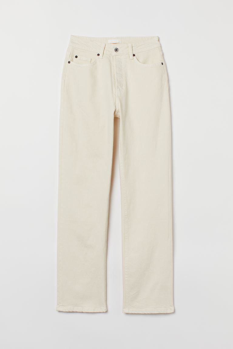 Straight High Jeans | H&M (US)