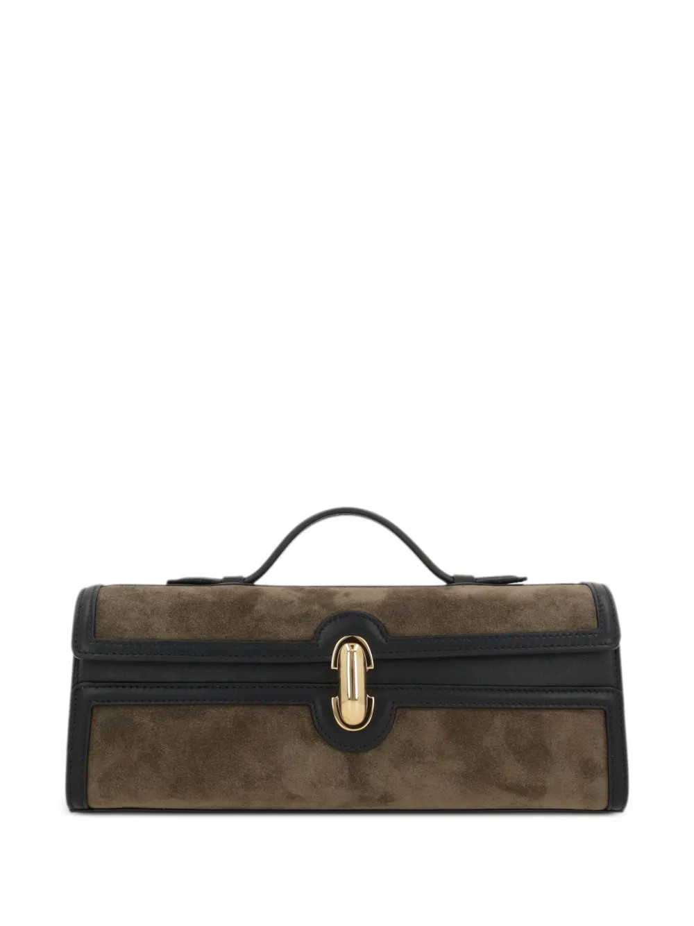 Savette  Slim Symmetry Pochette Tote Bag | Brown | FARFETCH | Farfetch Global