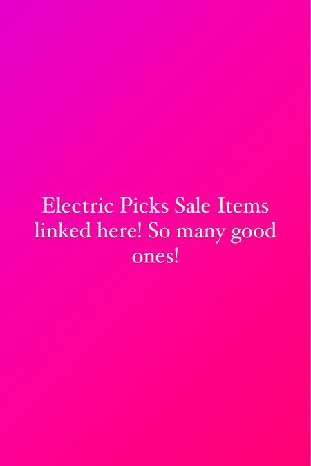 Electric Pics jewelry on sale! Lifetime guarantee! 

#LTKunder50 #LTKSeasonal #LTKstyletip
