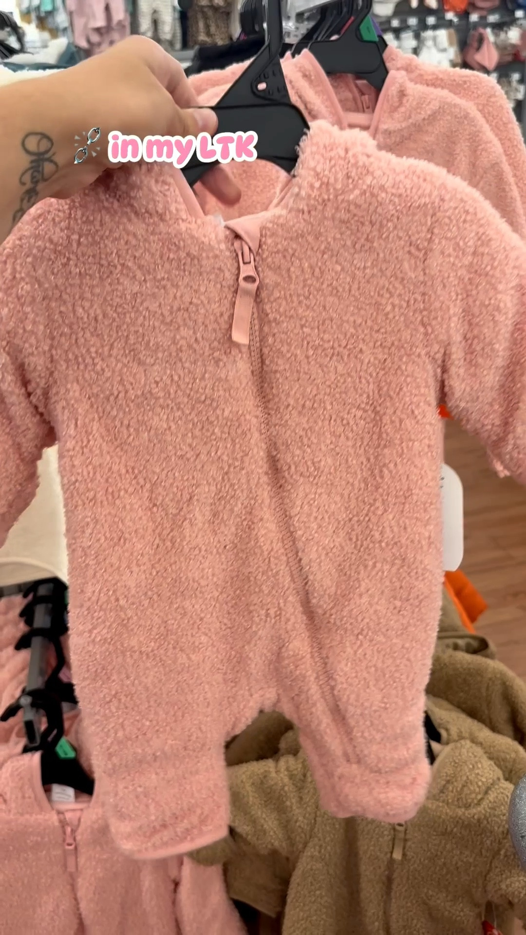 Wonder Nation Baby Teddy Fleece Pram with Hood, Sizes 0M-9M 