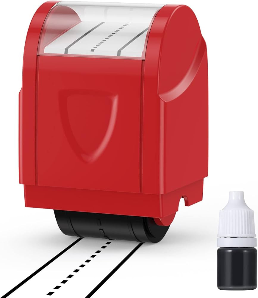 Dashed Handwriting Lines Practice Roller Stamp Parents and Teachers Roller Self-Inking Line Rolli... | Amazon (US)