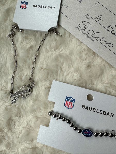 Buffalo Bills jewelry 
Shop baublebar

#LTKfindsunder50 #LTKSeasonal