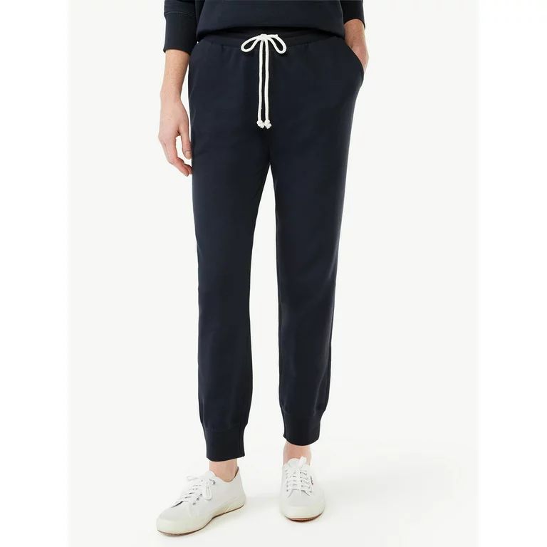 Free Assembly Women's Ribbed Cuff Sweatpants - Walmart.com | Walmart (US)