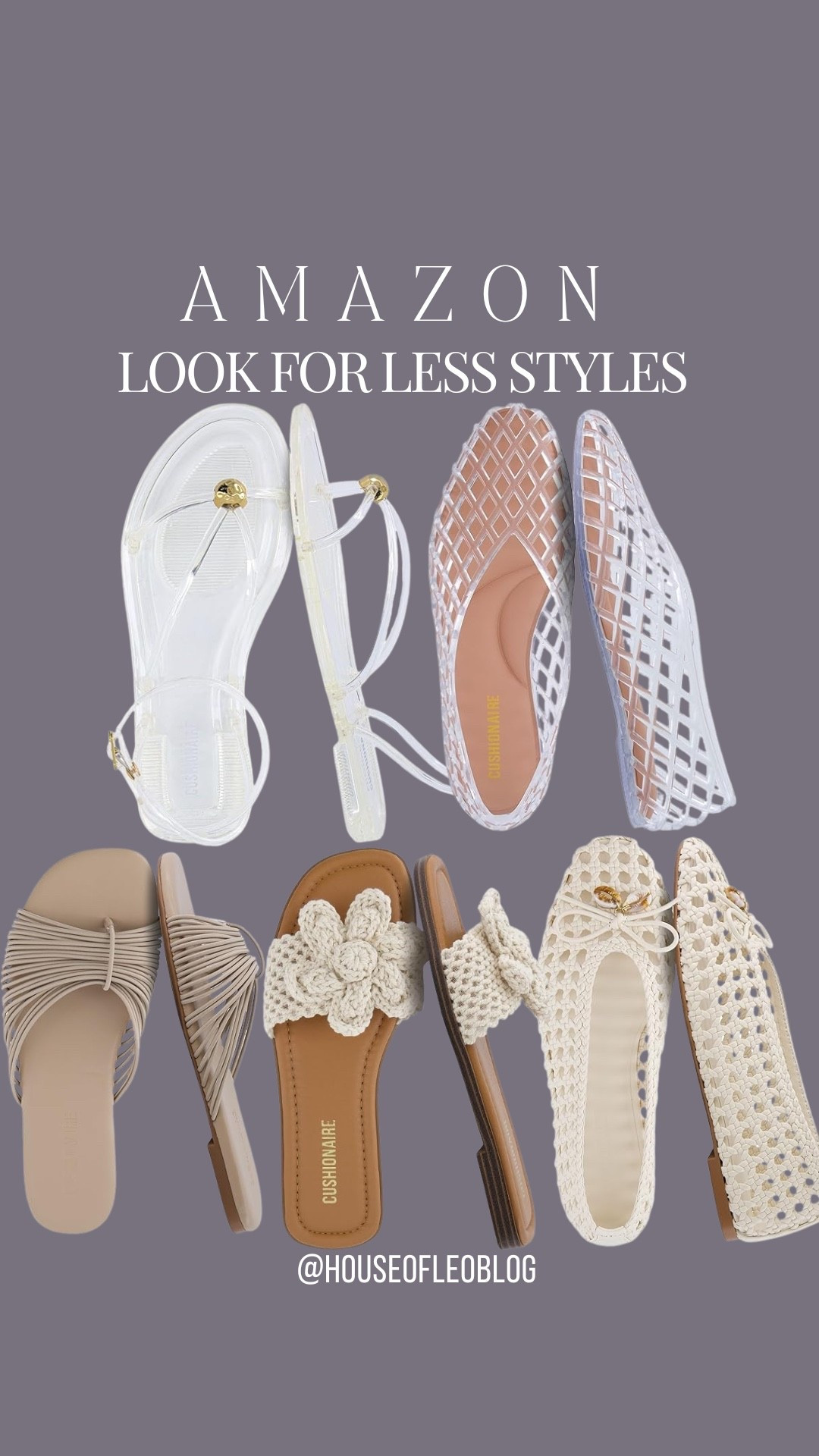Amazon sandals, straw, sandals, jelly, sandals

#LTKSaleAlert