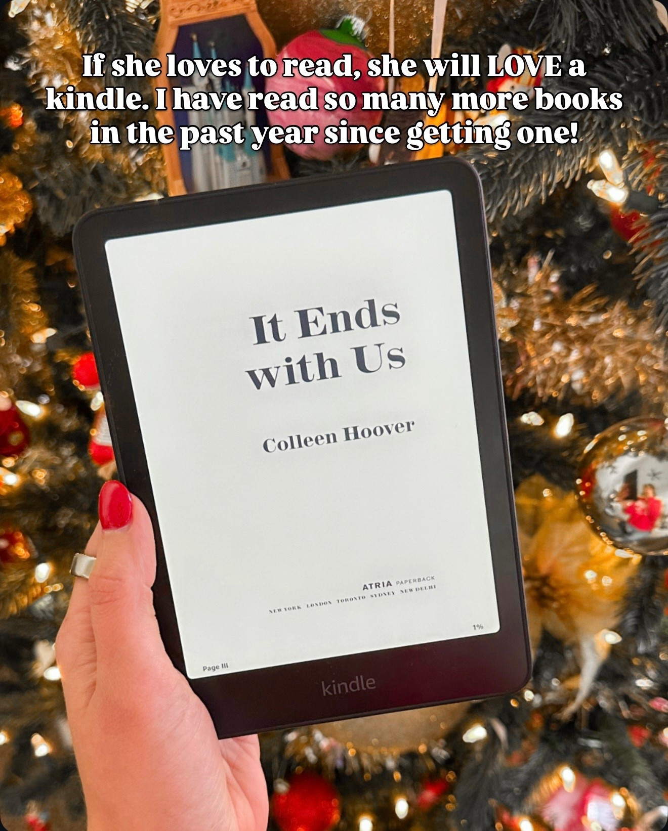 Such a good gift idea for anyone who enjoys reading! It’s amazing having every book I want to read in one place, without hauling them around! 

Kindle, Gift idea, Reading, Reader, Holiday finds, Holiday gifts, Gift ideas, Gift guide, Stang and co

#LTKGiftGuide #LTKSeasonal #LTKHoliday