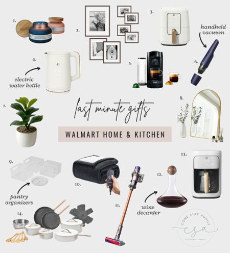 Looking for last minute gift ideas in a pinch?! These beautiful appliances never disappoint. Walmart has last minute options for everyone on your list! 

#LTKhome #LTKsalealert #LTKGiftGuide