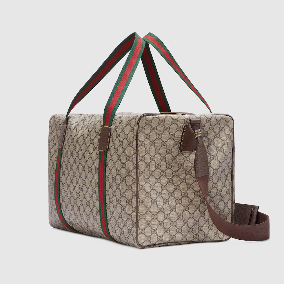 Large duffle bag with Web | Gucci (US)