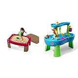 Step2 Naturally Playful Sand Table & Rain Showers Splash Pond Water Table | Kids Water Play Table wi | Amazon (US)