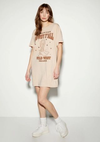 Wild West Boot Graphic Tee Shirt Dress | rue21