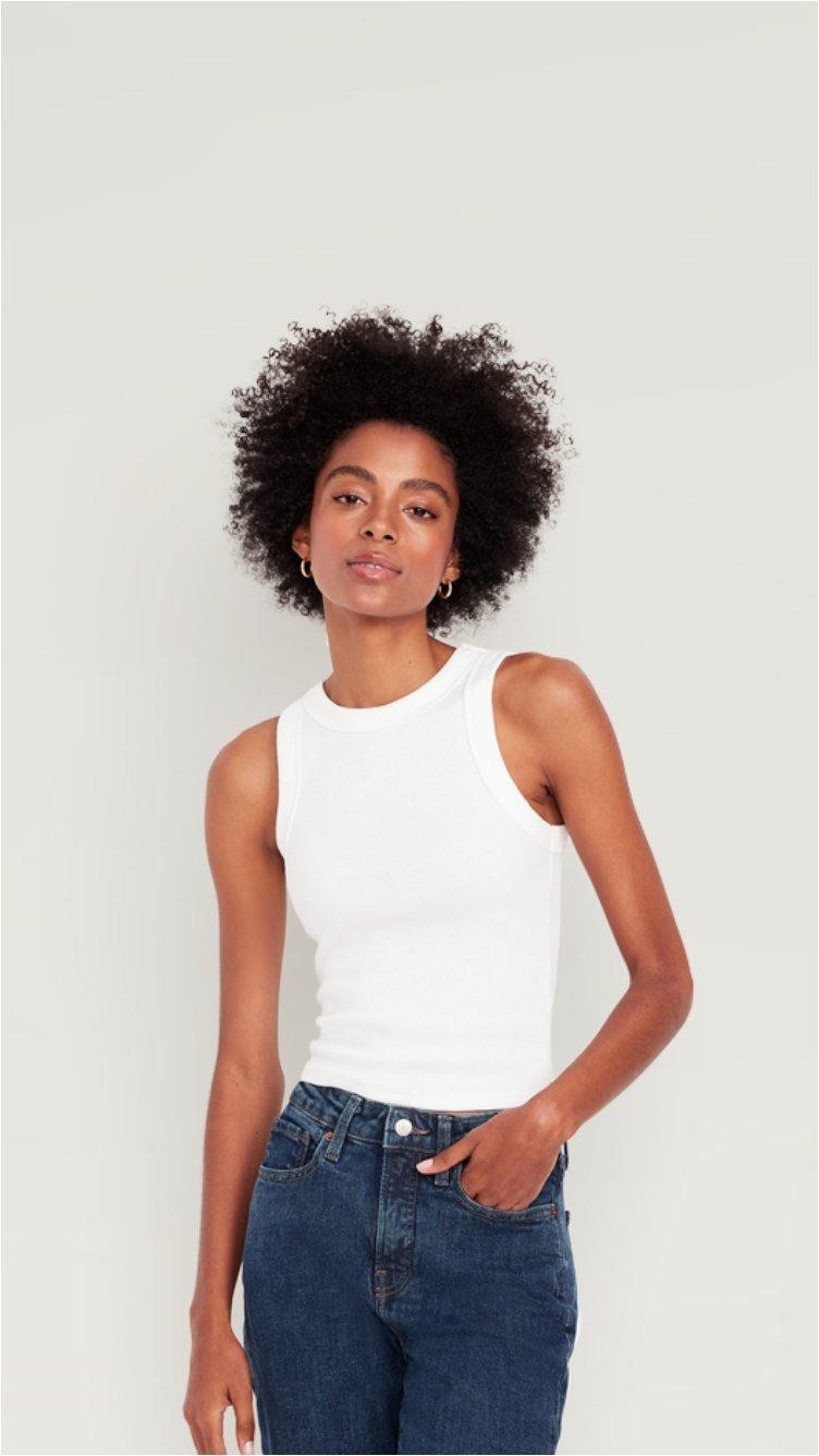 Snug Crop Tank Top | Old Navy (US)
