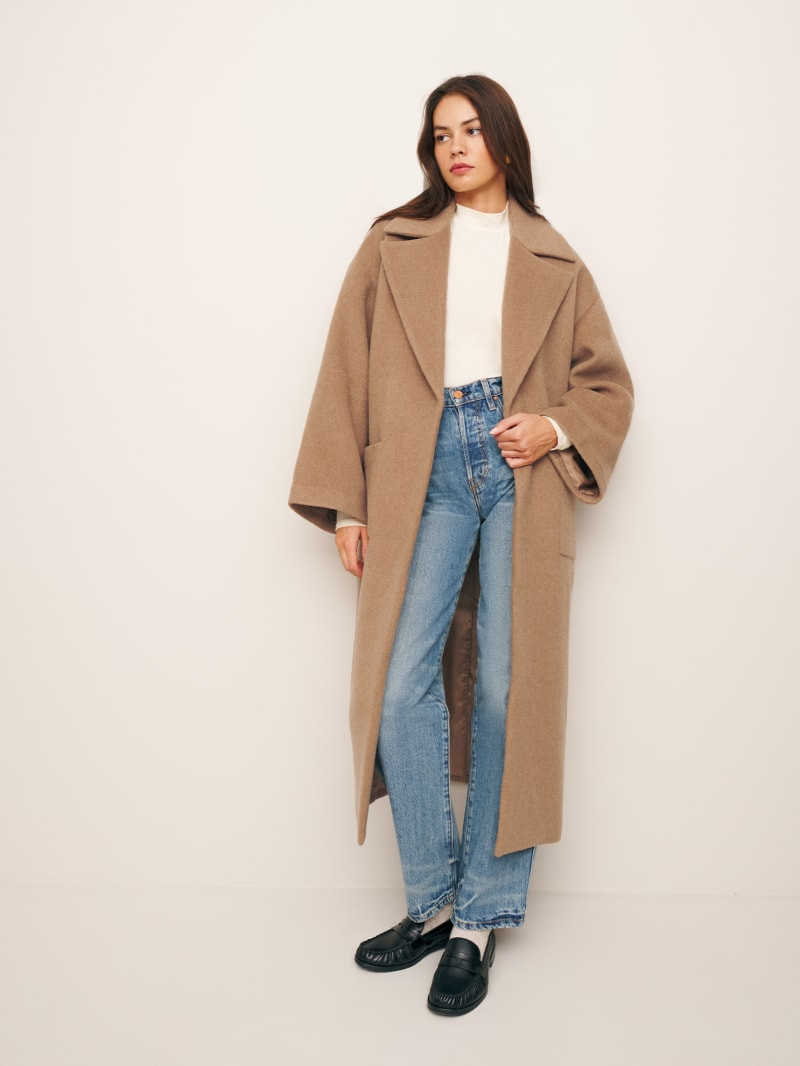 Sierra Oversized Coat | Reformation (Global)