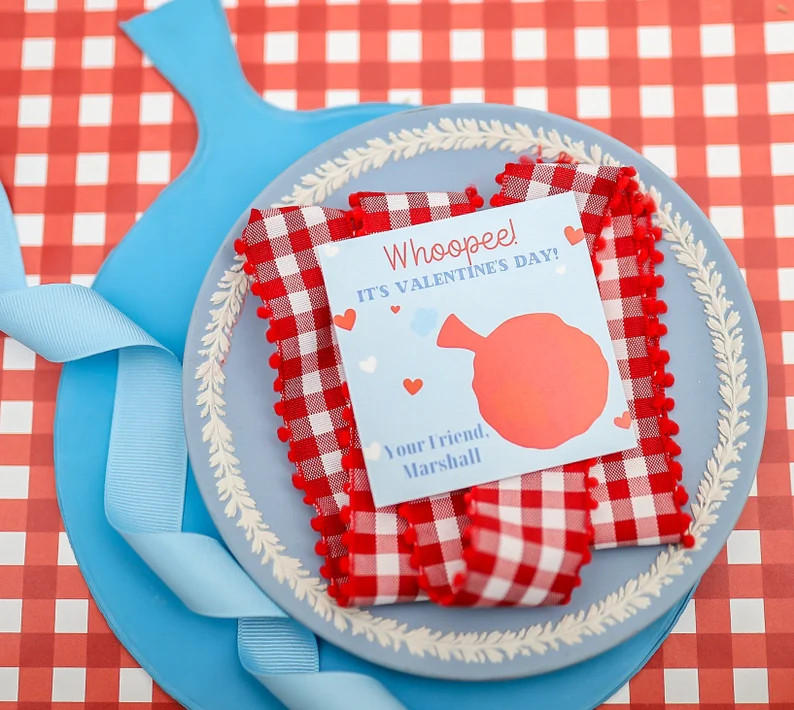 Printed Valentine Tags or Stickers, Set of 25/ Watercolor - Etsy | Etsy (US)