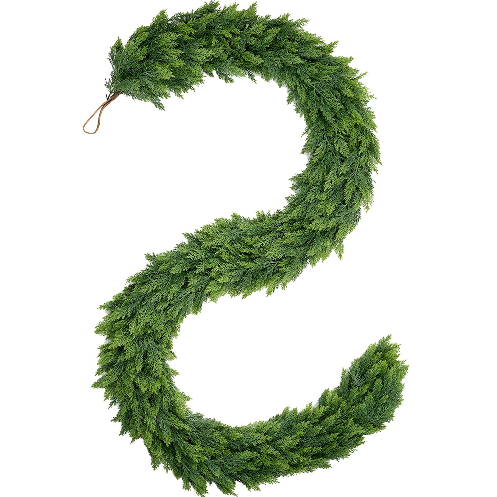 6 FT Realistic Christmas Cedar Garland, Artificial Christmas Garland Real Touch Greenery Faux Pin... | Amazon (CA)