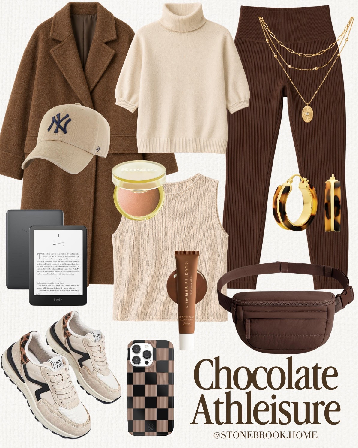 Chocolate Brown Outfit, Elevated Athleisure, Rich Mom Style, Neutral Capsule Wardrobe, Casual Luxury Outfit, Old Money Casual, Espresso Brown Fashion, Luxury Travel Outfit, Neutral Fashion Inspo, Cozy Chic Style, Winter White Outfit, Elevated Basics, Everyday Athleisure, Classy Casual Style, Minimalist Fashion, Timeless Wardrobe, Neutral Outfit Ideas, Sophisticated Casual Wear, Effortless Luxury Style

#LTKootd #LTKgrwm #LTKSeasonal