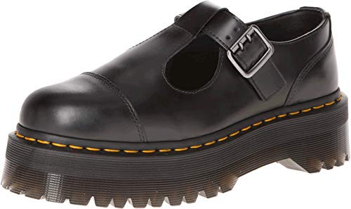 Dr. Martens Women's Bethan Loafers, Black Polished Smooth, 9 Medium US | Amazon (US)