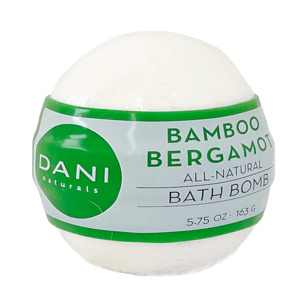 Bamboo Bergamot Bath Bomb | DANI Naturals