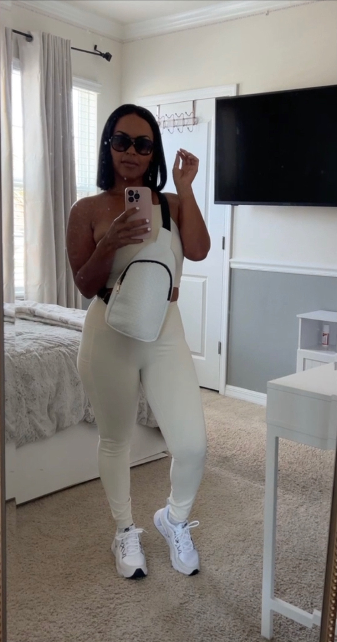 Running errands in style and comfort! Rocking my favorite cozy athleisure outfit,it’s from Savvi but i put a similar link below. This is a perfect for quick errands and effortlessly chic vibes. For sure!!#GetReadyWithMe #ComfyStyle 

#LTKfit #LTKU #LTKcurves